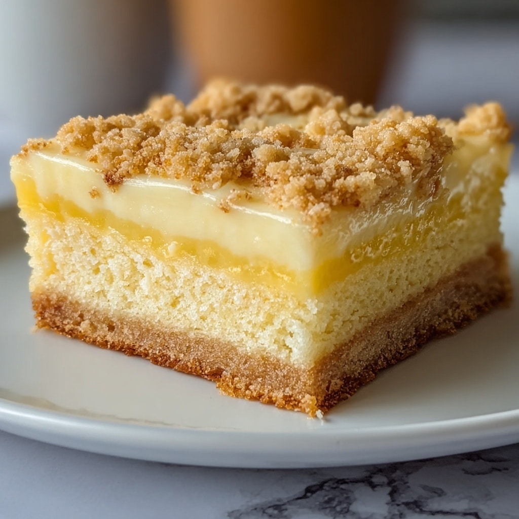 Lemon Cream Cheese Coffee Cake Recipe