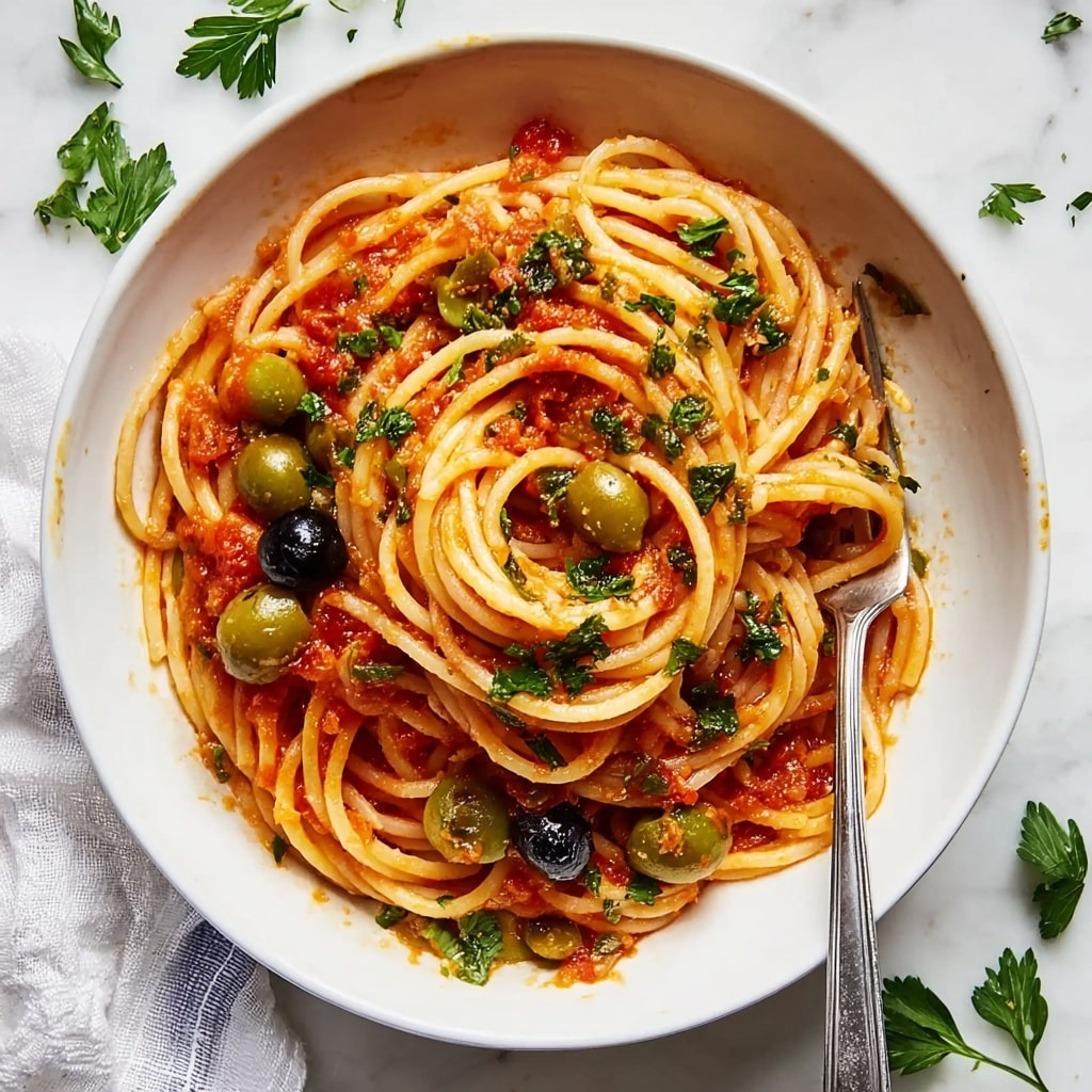 Pasta Puttanesca Recipe