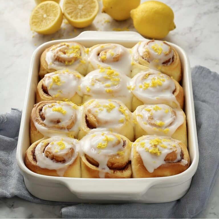 Lemon Sweet Rolls Recipe