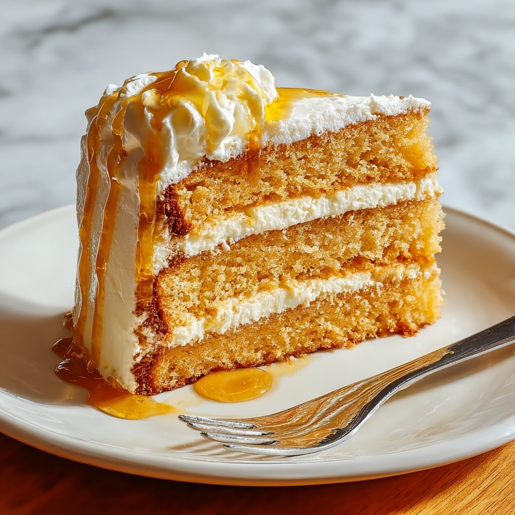Cornbread Cake with Whipped Honey Butter Recipe - Recipe Image
