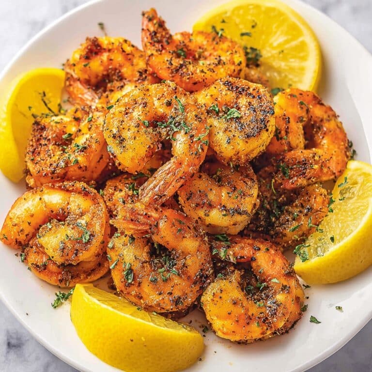 Air Fryer Shrimp with Dill and Lemon Recipe