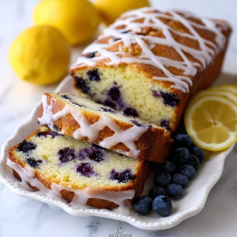 Lemon Blueberry Bread Recipe