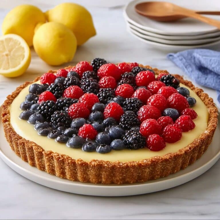 Lemon Berry Tart Recipe