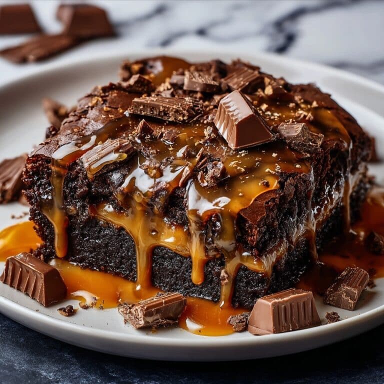 Chocolate Caramel Dump Cake Recipe
