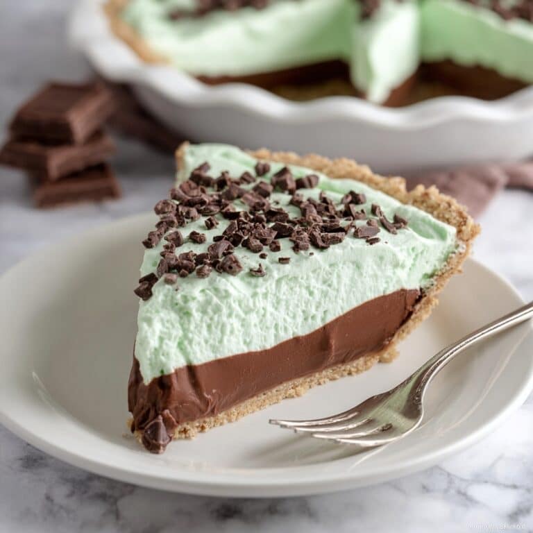 Chocolate Mint Pie Recipe