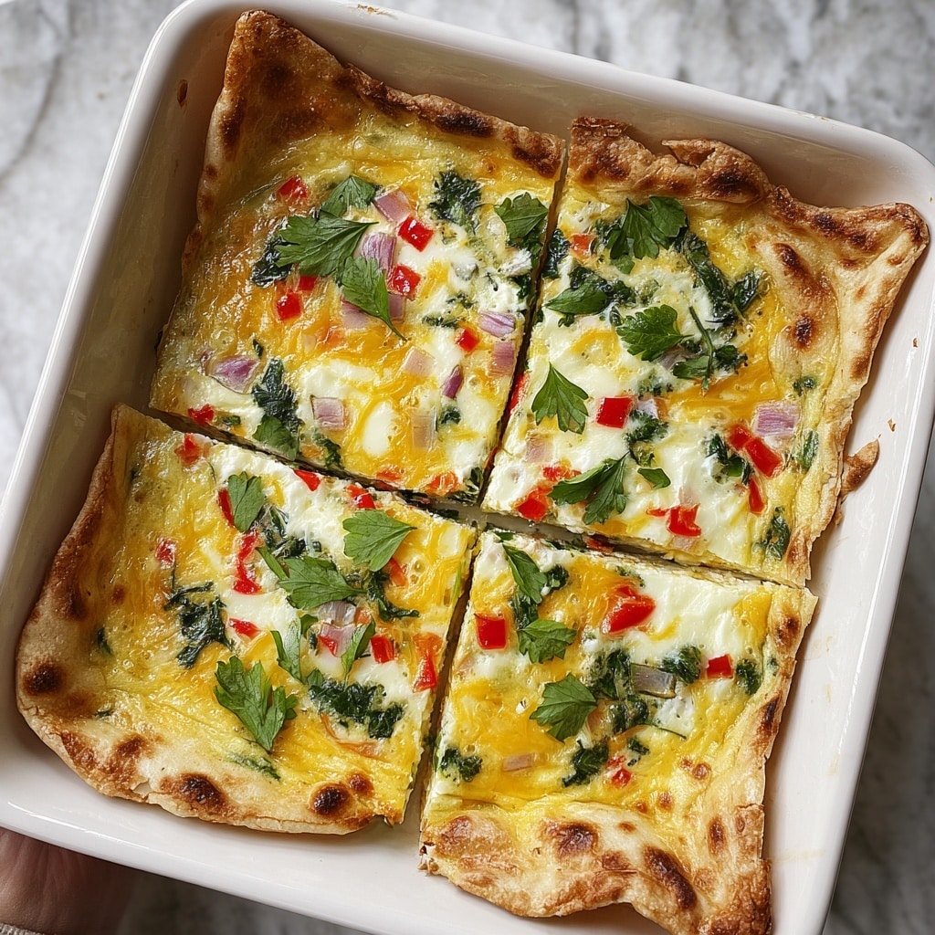 The Best Tortilla Quiche Recipe - Recipe Image
