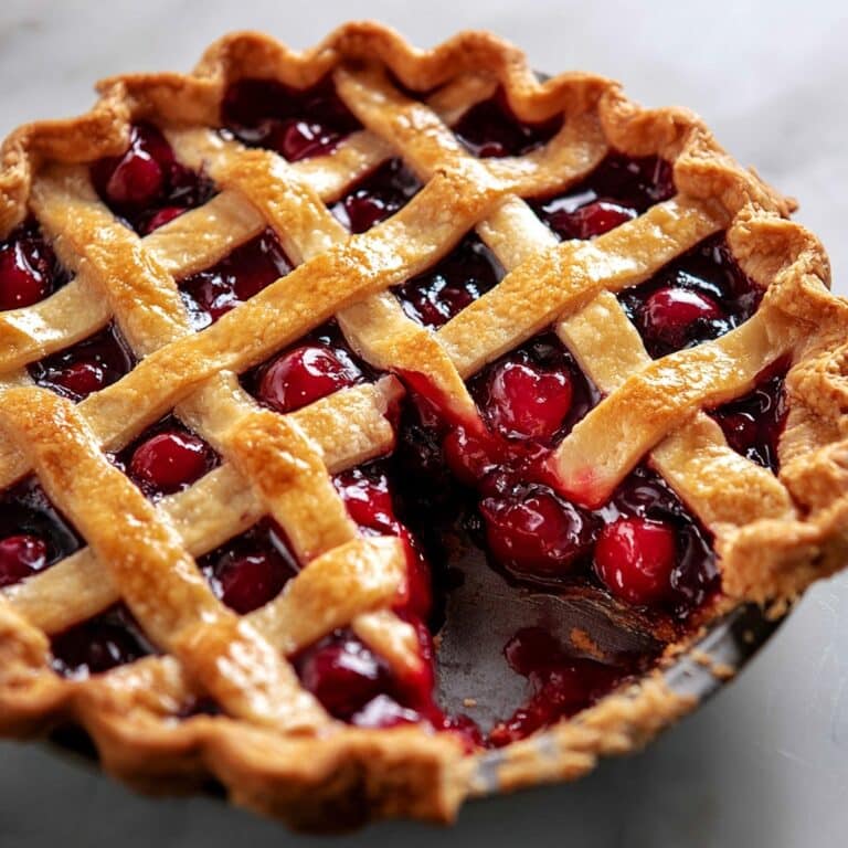 Homemade Cherry Pie Recipe