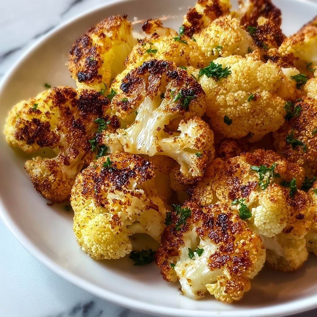 Crispy Roasted Cauliflower Recipe