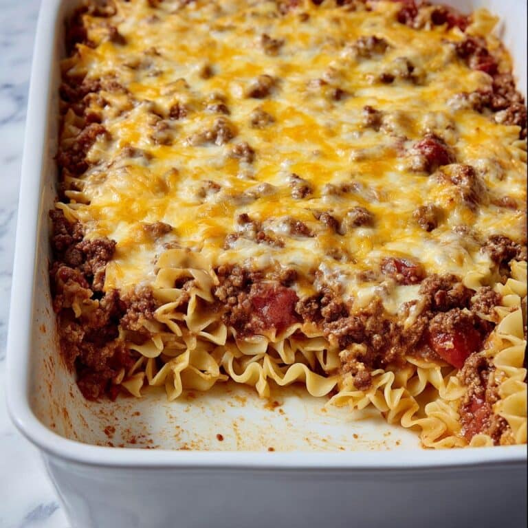 Beef Lombardi Casserole Recipe