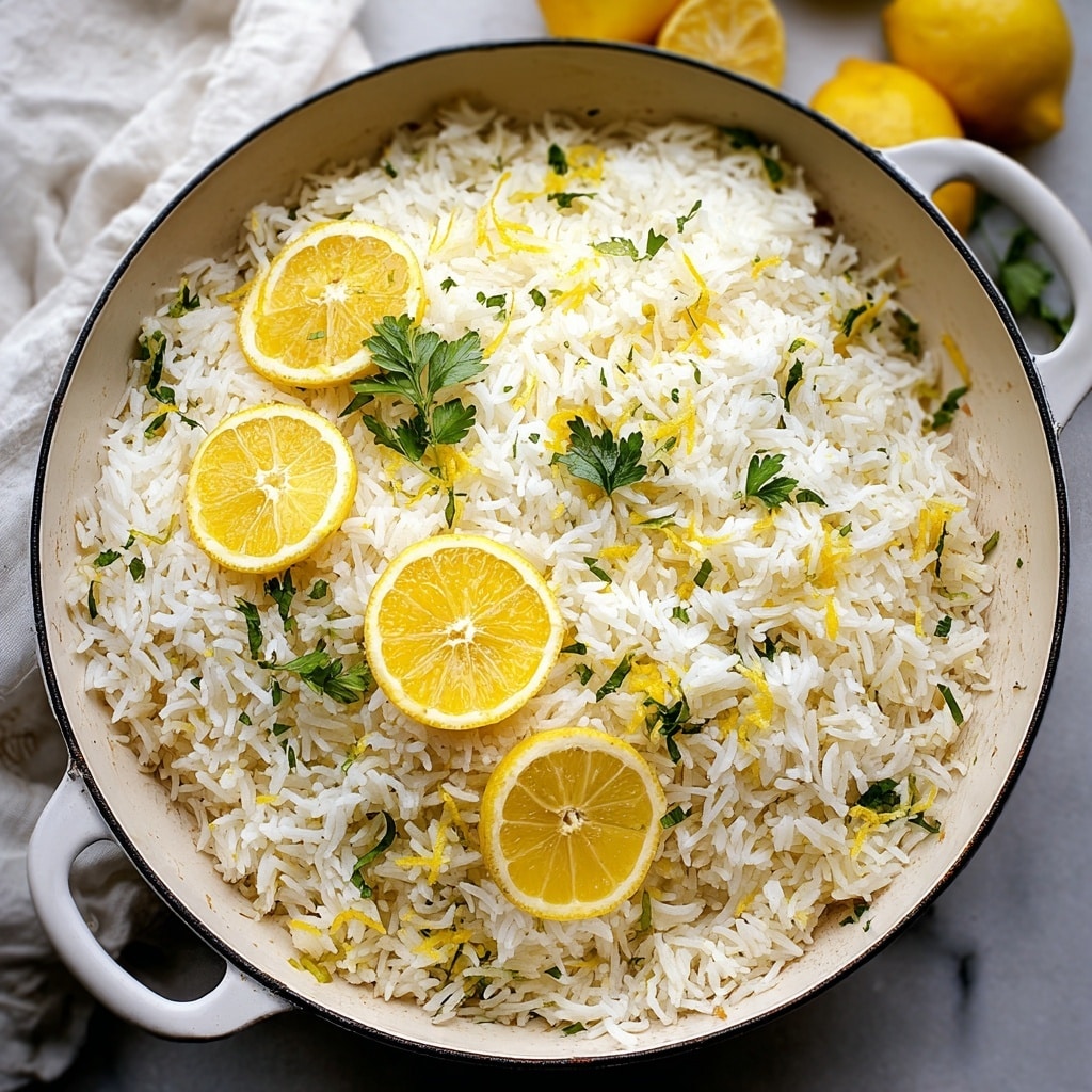 Greek Lemon Rice Recipe - Recipe Image