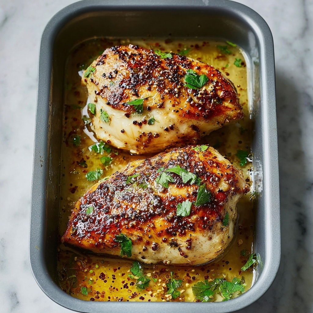 Baked Crispy Split Chicken Breast Recipe - Recipe Image