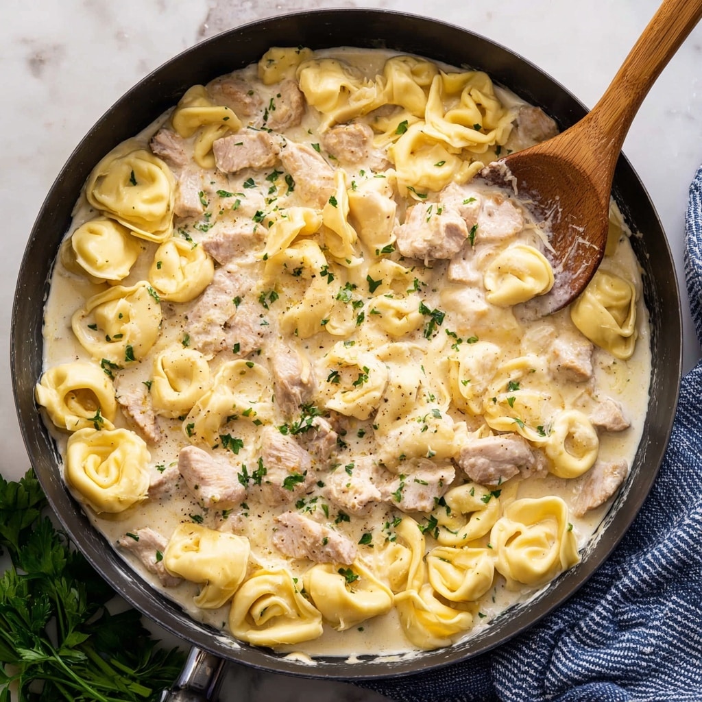 Chicken Tortellini Alfredo Recipe - Recipe Image