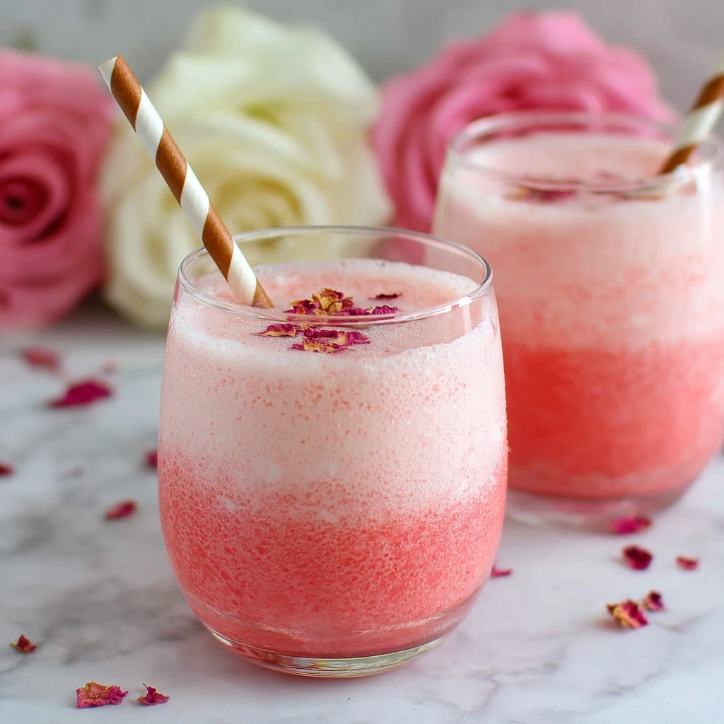 Rose Lassi Recipe - Recipe Image