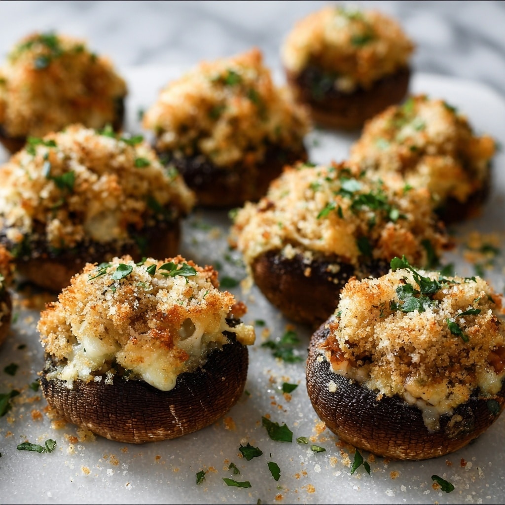Sausage Stuffed Mushrooms Recipe