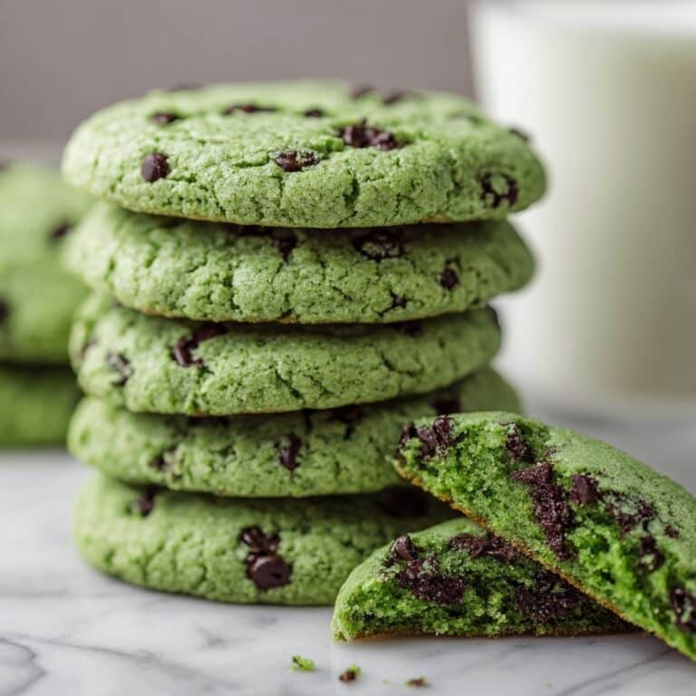 Refreshing Mint Chocolate Chunk Cookies Recipe