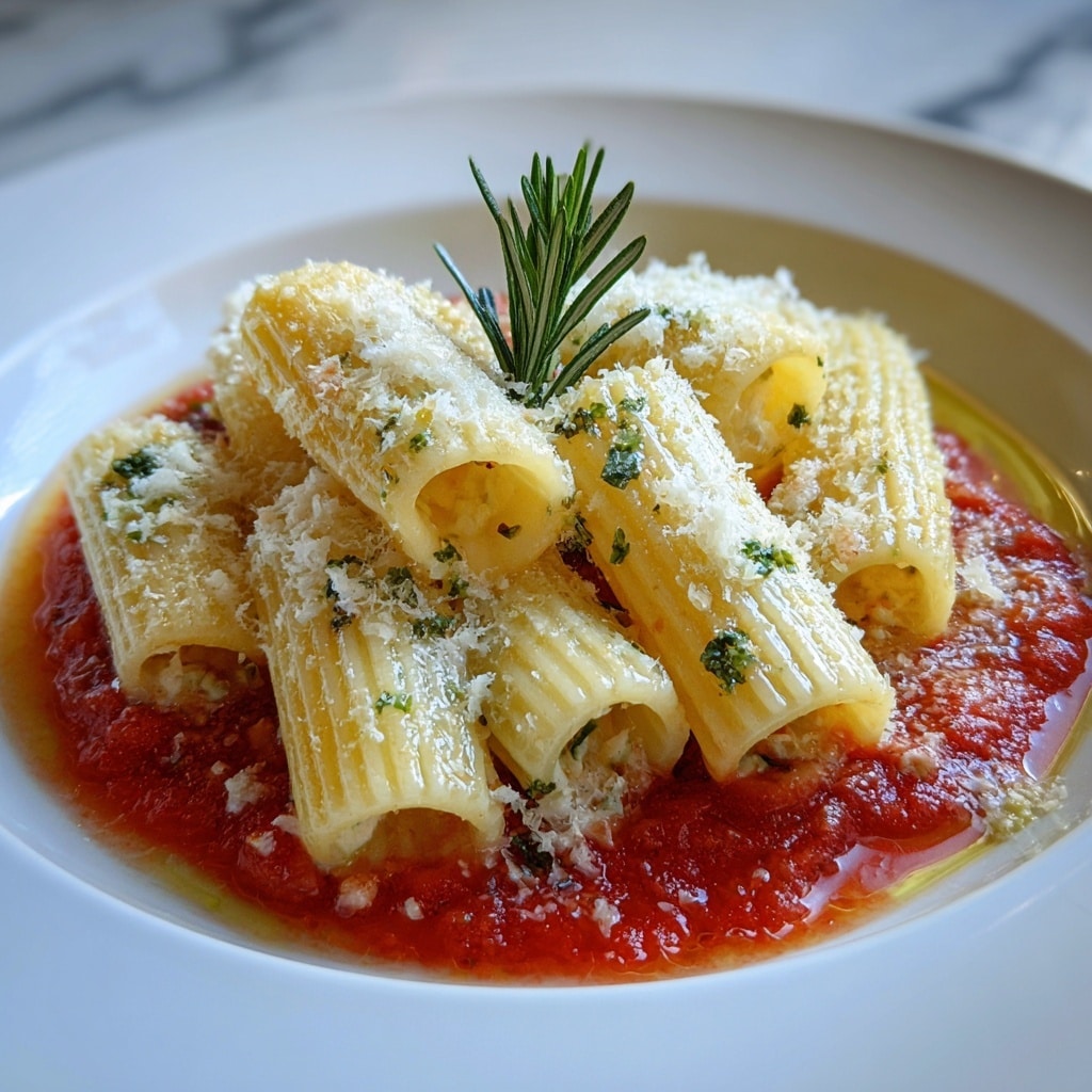 Ricotta Paccheri Recipe