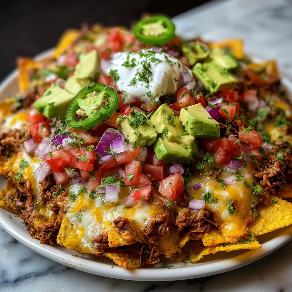 Loaded Chicken Nachos Feast Recipe - Recipe Image