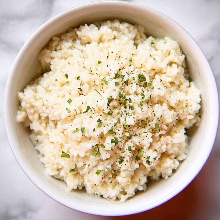 Creamy Parmesan Rice Grits Recipe