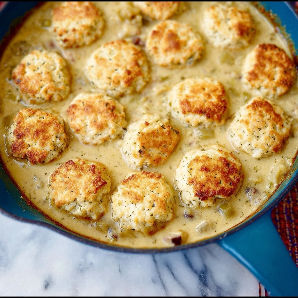 Salsa Verde Chicken & Dumplings Recipe - Recipe Image