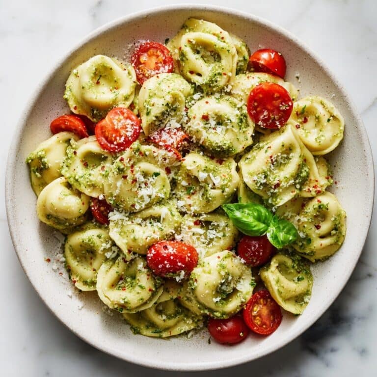 Pesto Tortellini Pasta Salad Recipe
