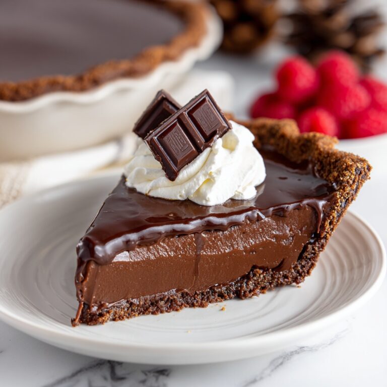 Keto Chocolate Pie Recipe