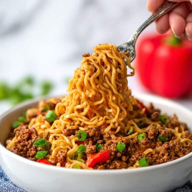 Slow Cooker Beef Ramen Recipe