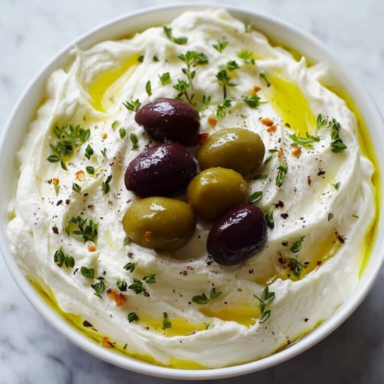 Whipped Feta with Tangy Olives Recipe