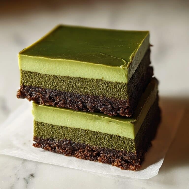 Matcha Brownie Mochi Recipe