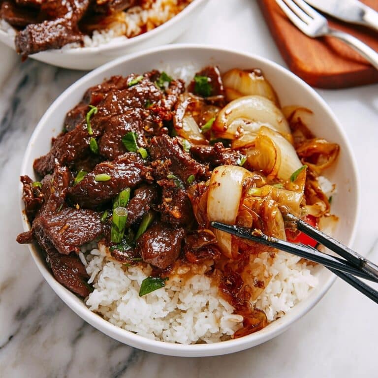 Beef Onion Stir-fry Recipe