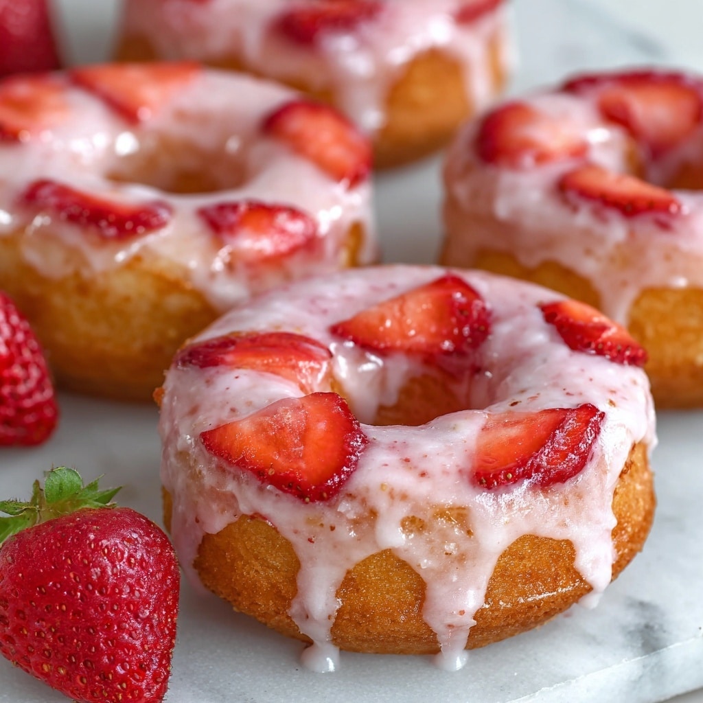 Strawberry Buttermilk Doughnuts Recipe