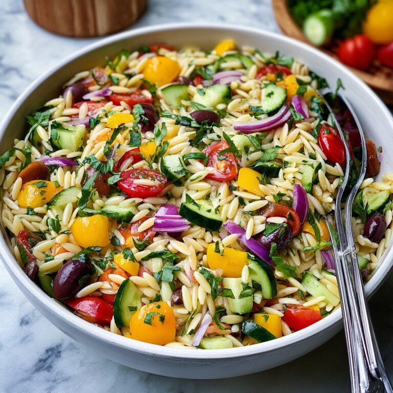 Greek Orzo Salad Recipe