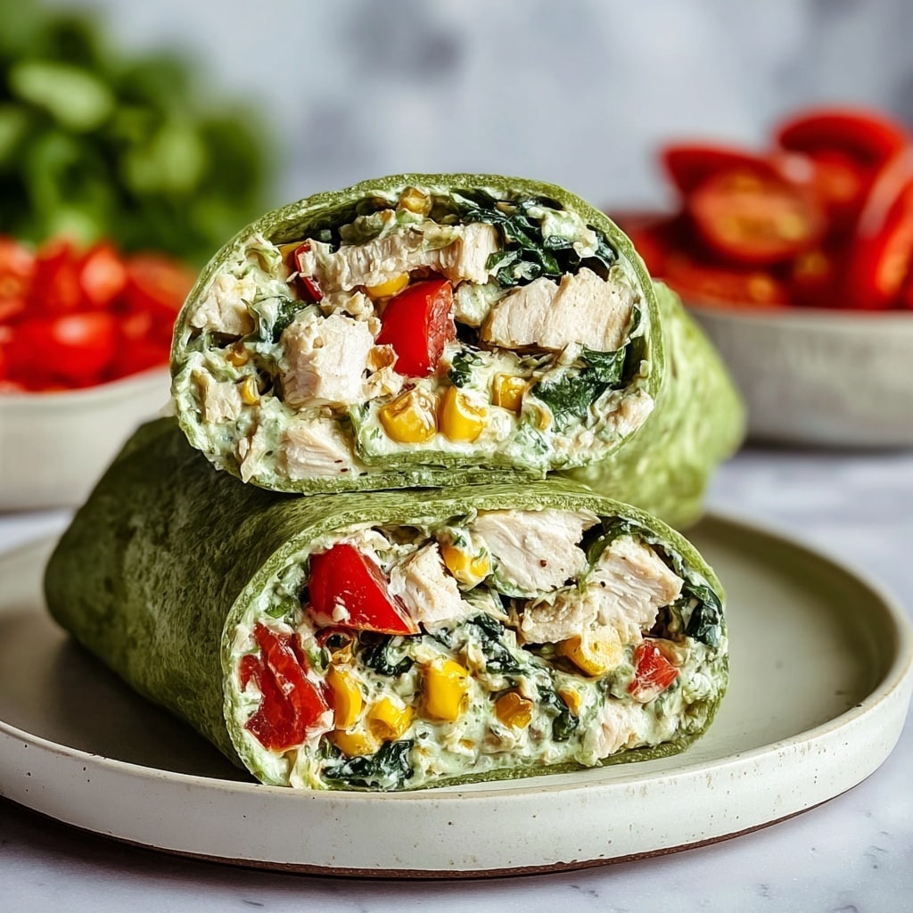 Green Goddess Chickpea Salad Wraps Recipe - Recipe Image