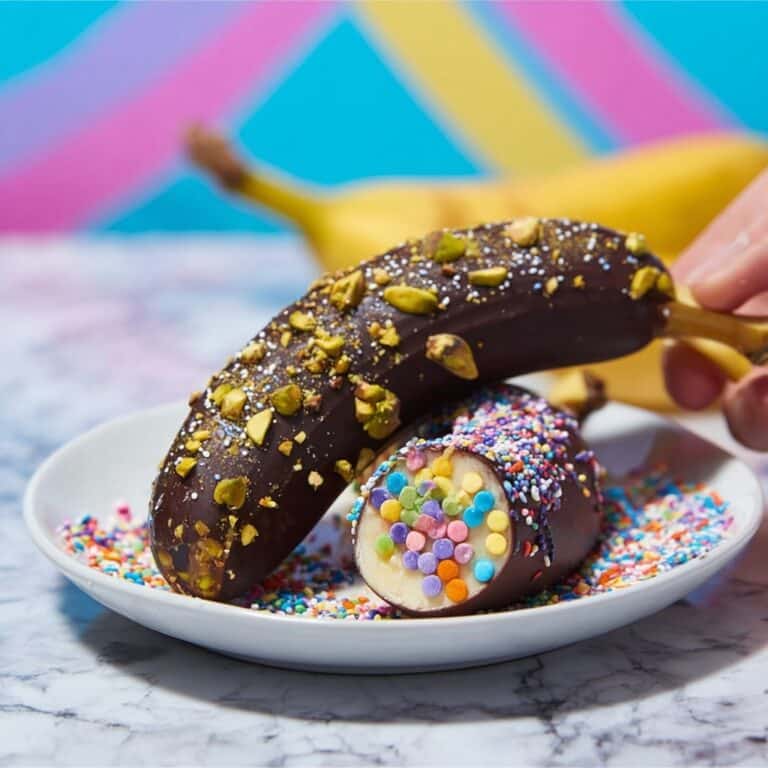 Frozen Chocolate Covered Bananas Recipe