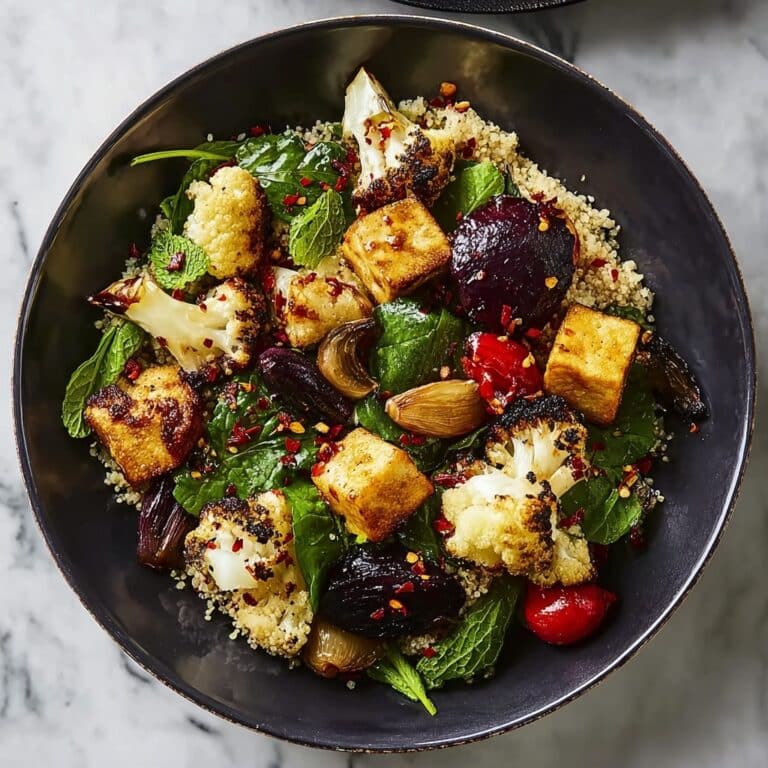 Harissa Tofu Salad Recipe