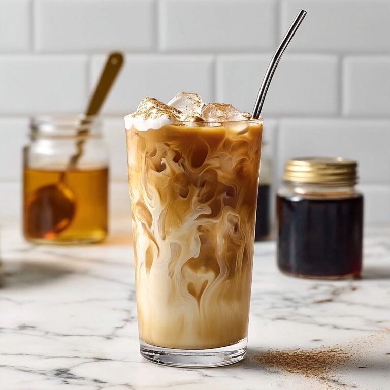 Iced Honey Cinnamon Latte Recipe
