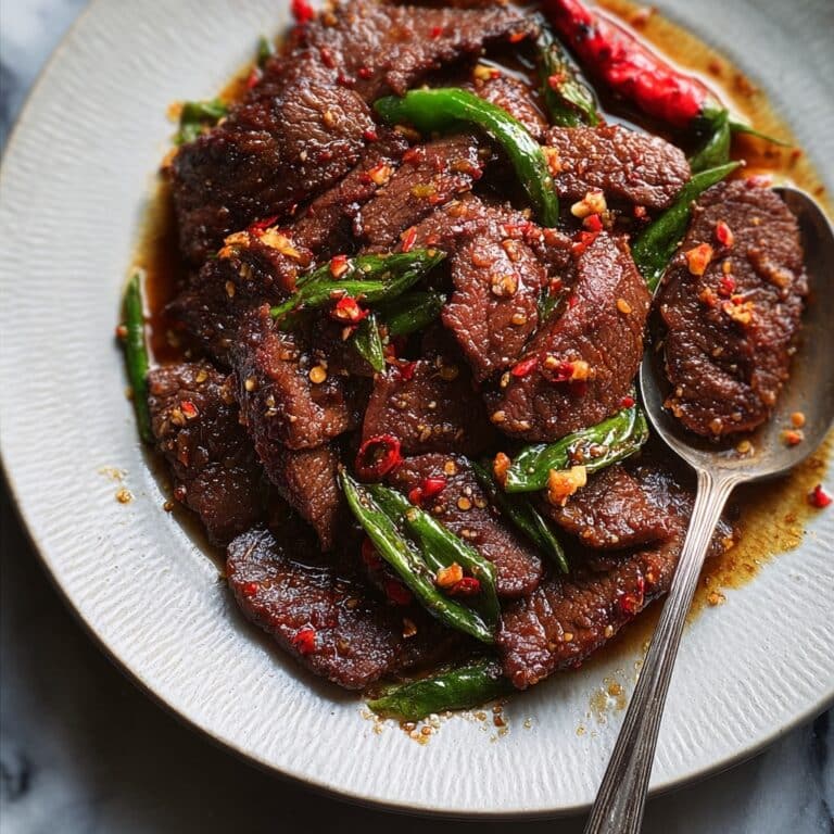 Thai Hot and Spicy Beef Recipe