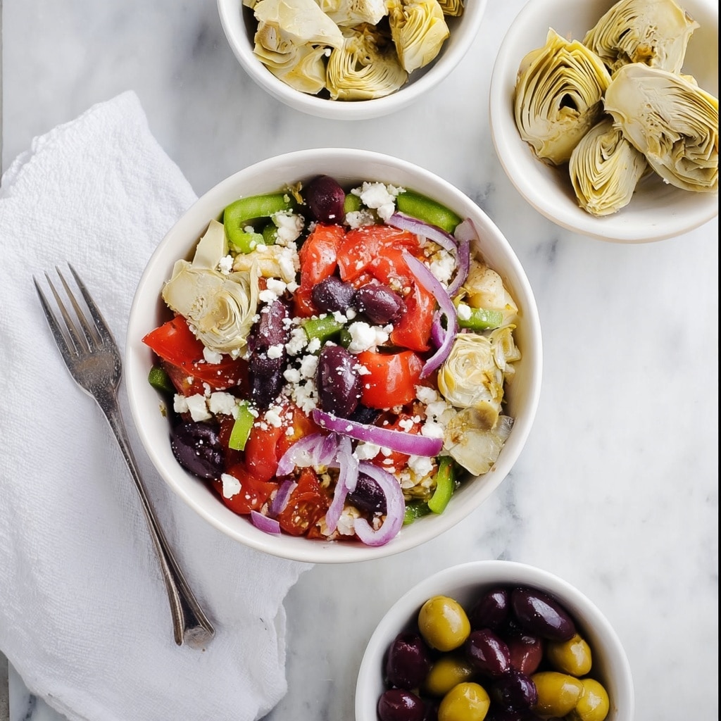 Mediterranean Artichoke Salad Recipe
