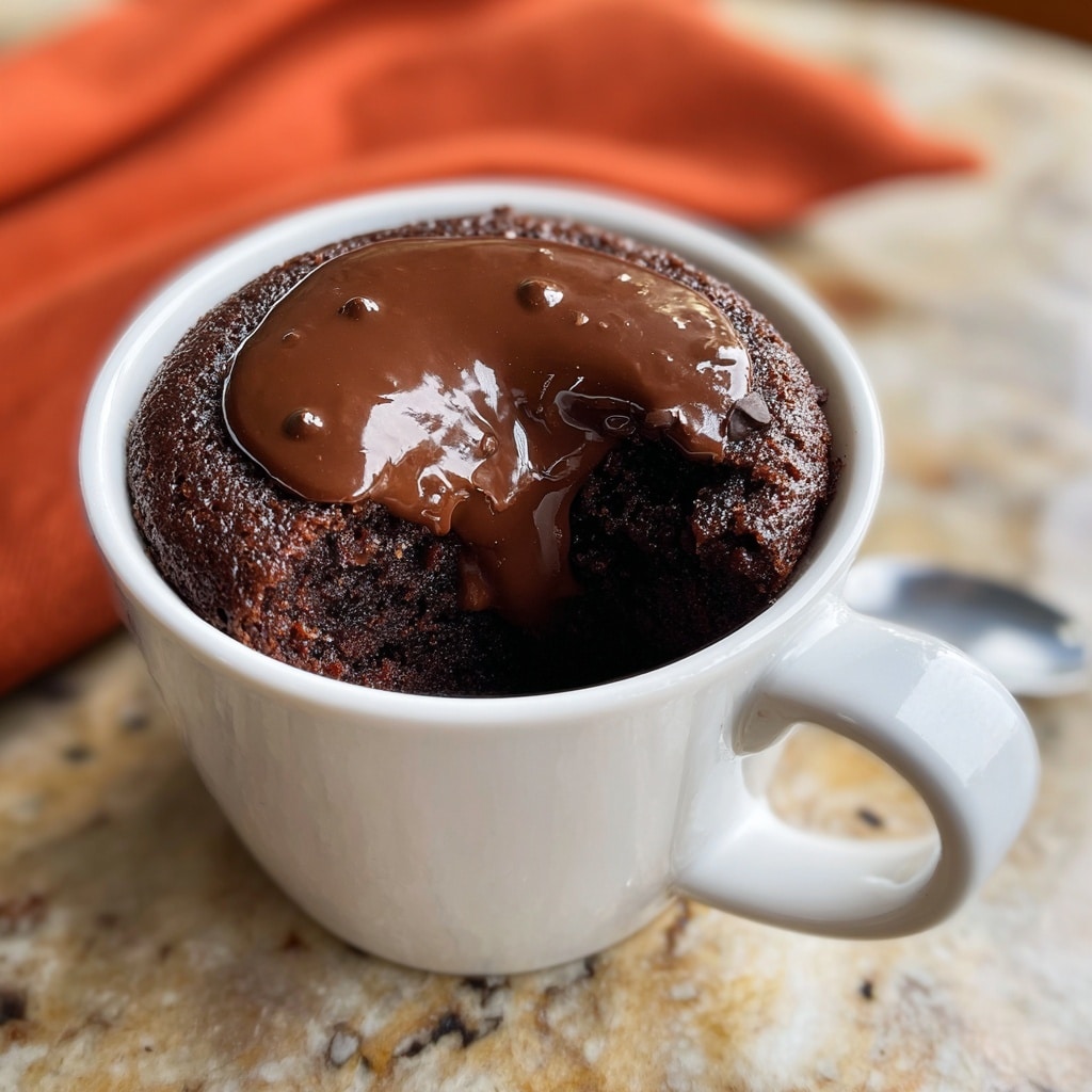 Chocolate Mug Cake Recipe - Recipe Image