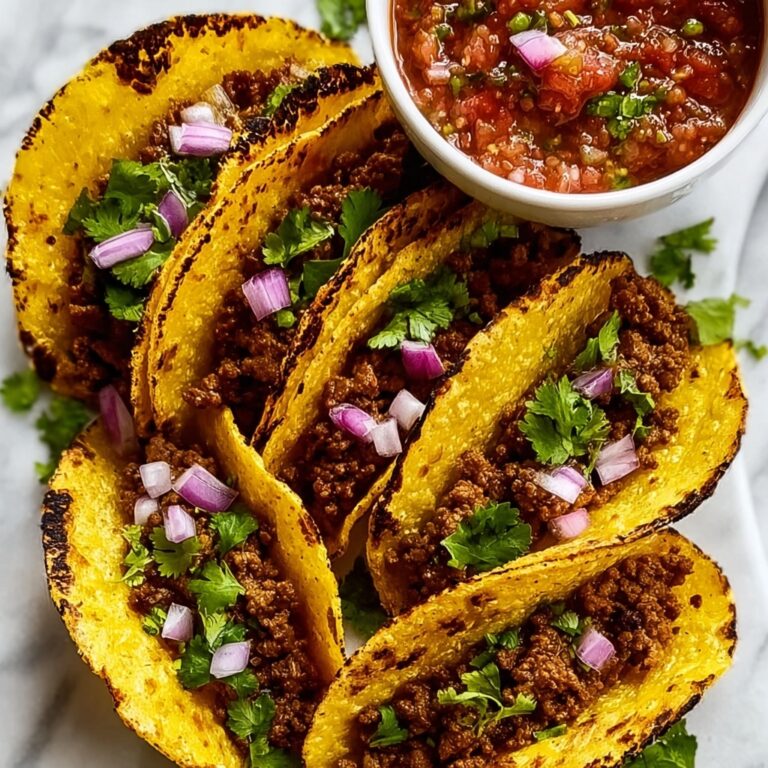 Crispy Ground Beef Tacos Recipe