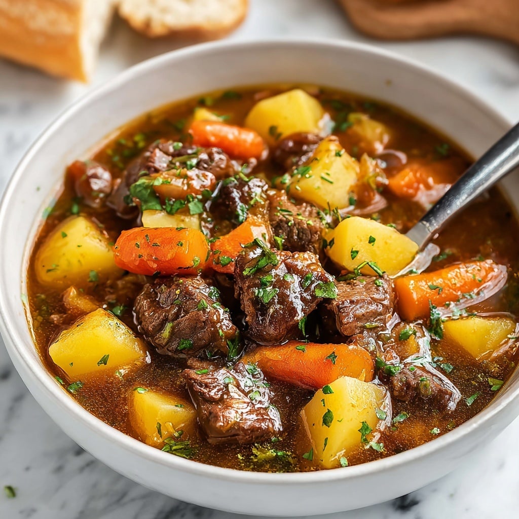 Old-Fashioned Beef Stew Recipe - Recipe Image
