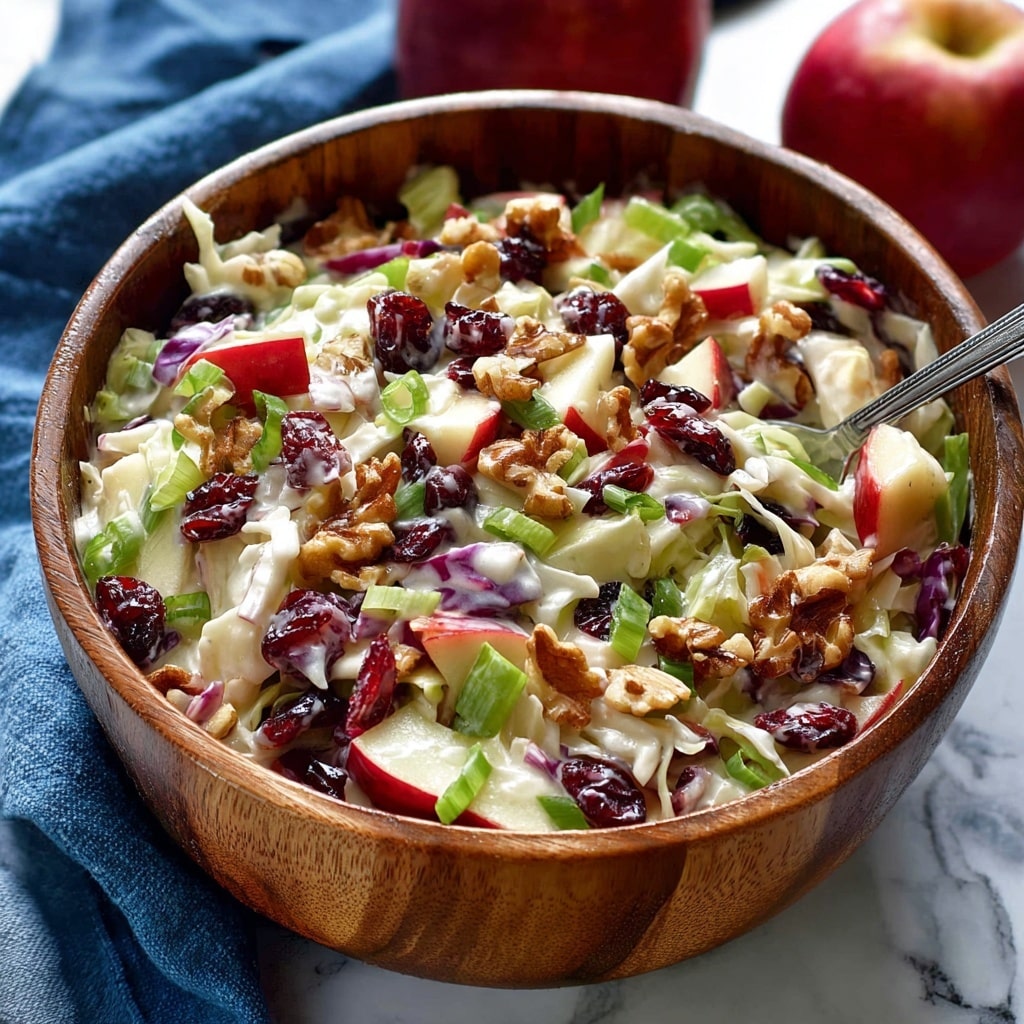 Apple Cranberry Coleslaw Recipe