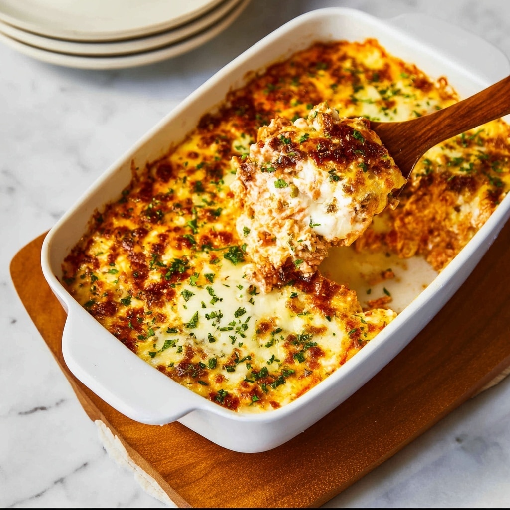 Keto Chicken Parmesan Casserole Recipe