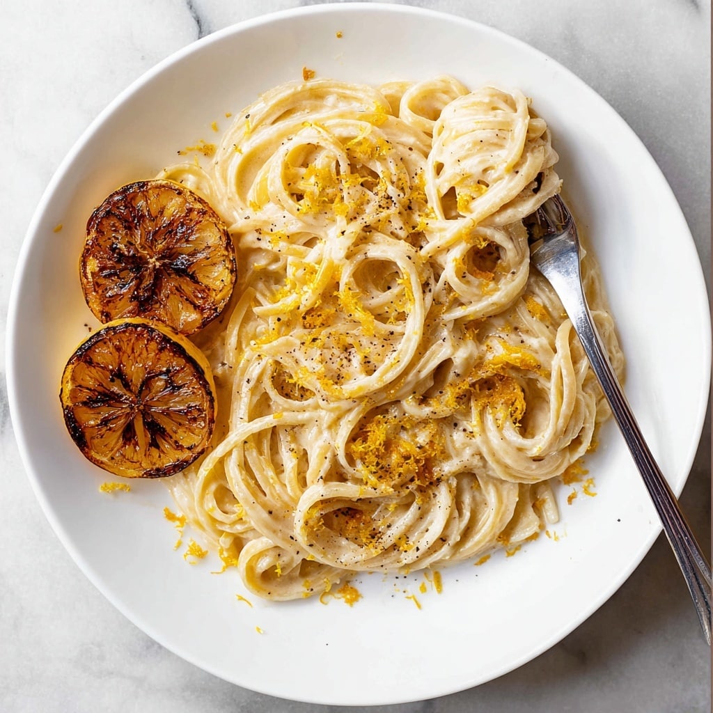 Creamy Lemon Pasta Sauce Recipe - Recipe Image