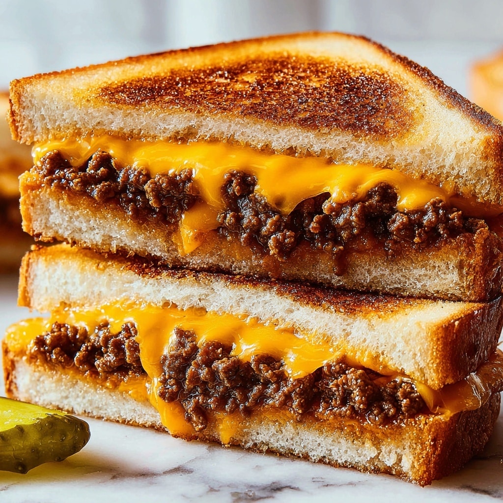 Grilled Cheese Sloppy Joes Recipe