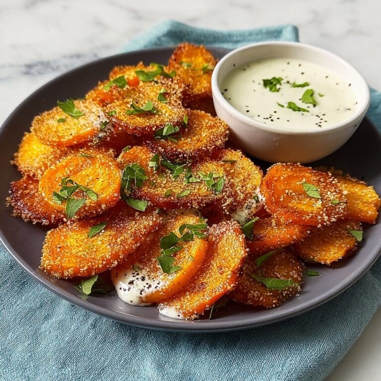 Smashed Roasted Carrots with Garlic and Herbs Recipe