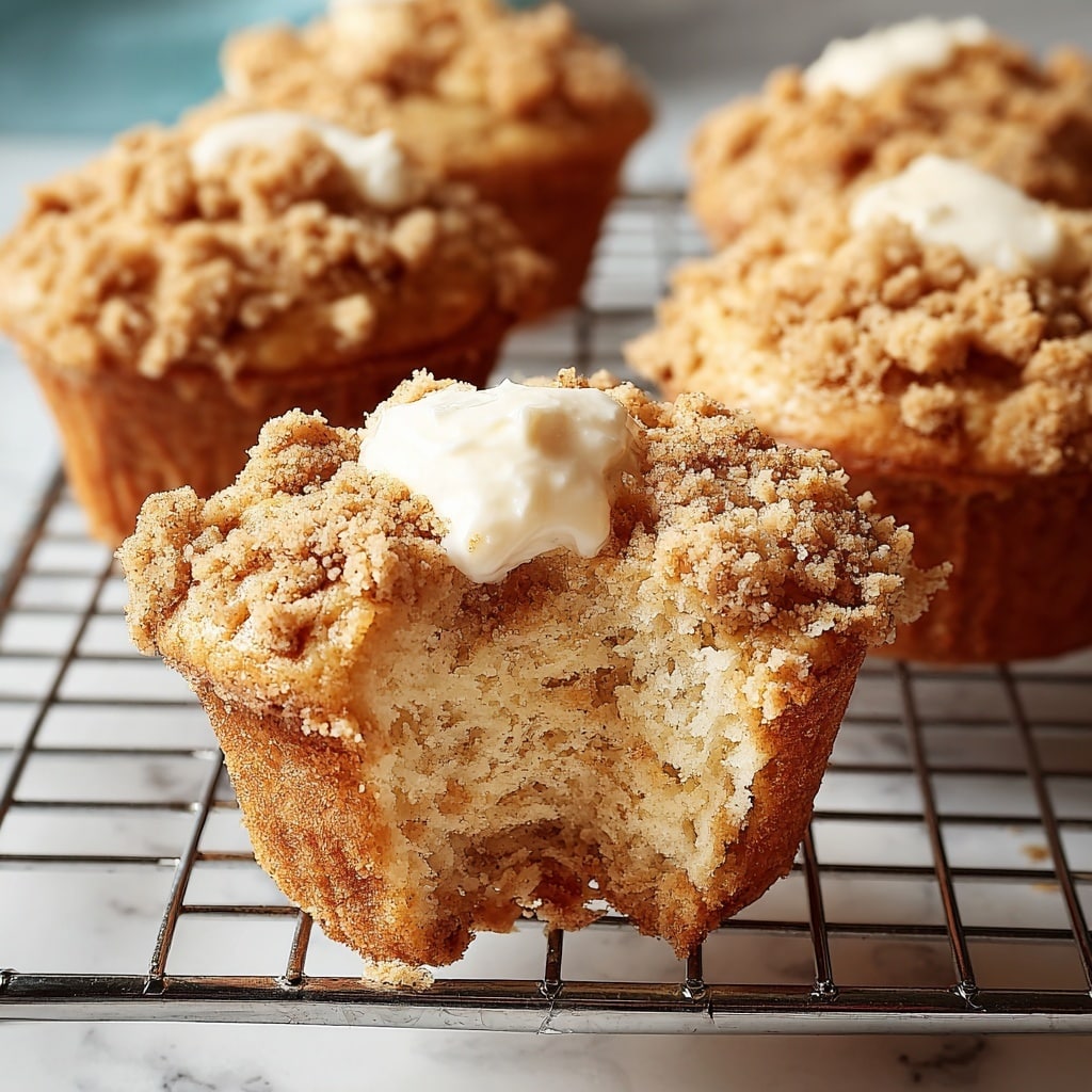 Coffee Cake Greek Yogurt Muffins Recipe