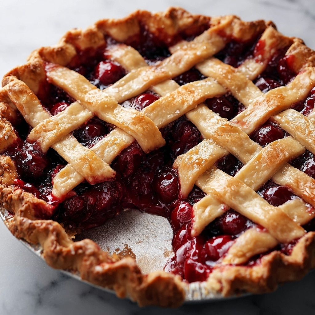Homemade Cherry Pie Recipe - Recipe Image