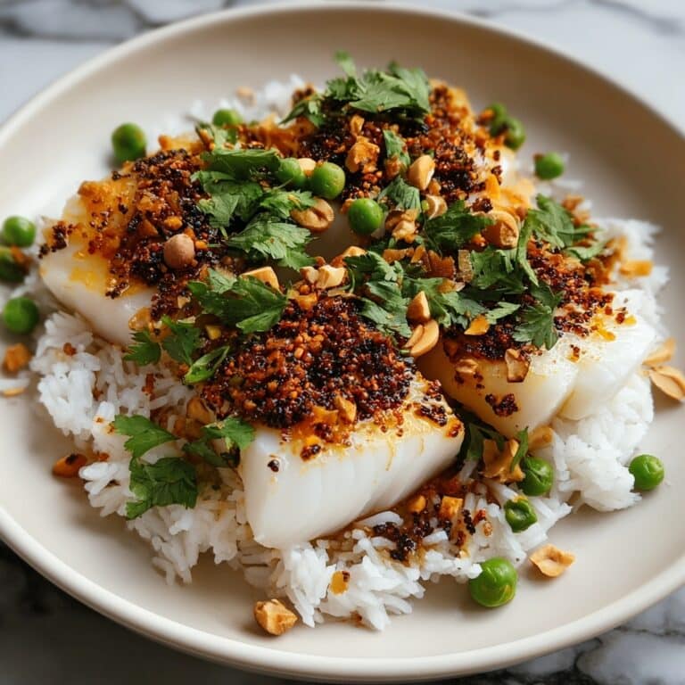 Haddock with Sticky Rice Recipe