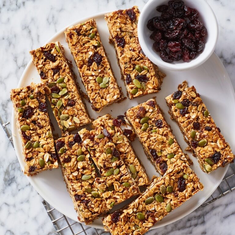 Easy Banana Bread Granola Bars Recipe