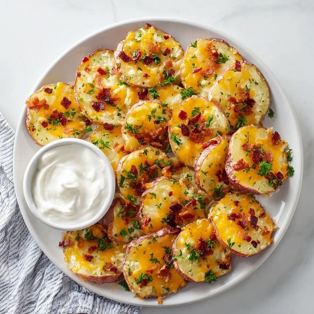 Cheesy Bacon Potato Rounds Recipe